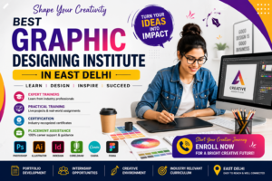 Read more about the article How to Choose the Best Graphic Designing Institute in East Delhi